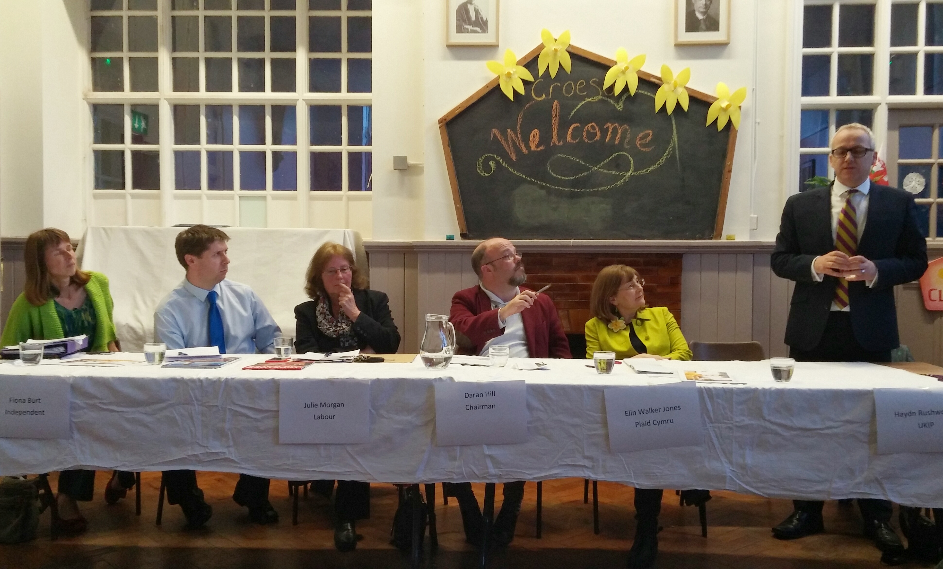 Llandaff North hustings