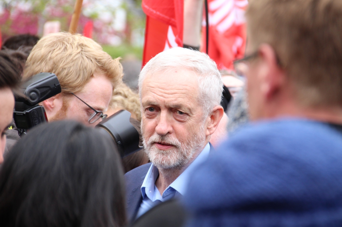 Jeremy Corbyn on Whitchurch common